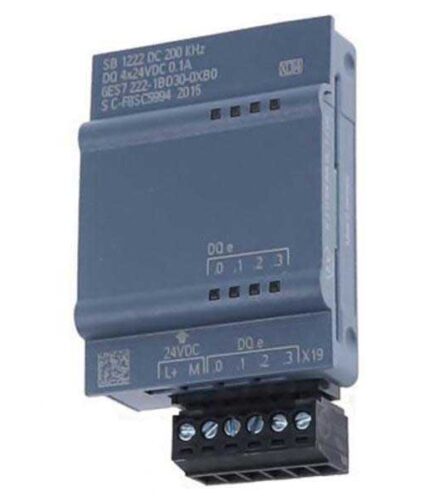 ماژول خروجی زیمنس سیگنال برد SB 1222, 4 DQ, 24VDC 200KHz